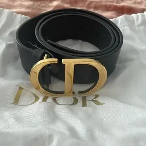 Christian Dior チェーンベルト ブラック シルバー dior_black_silver_belt.jpg